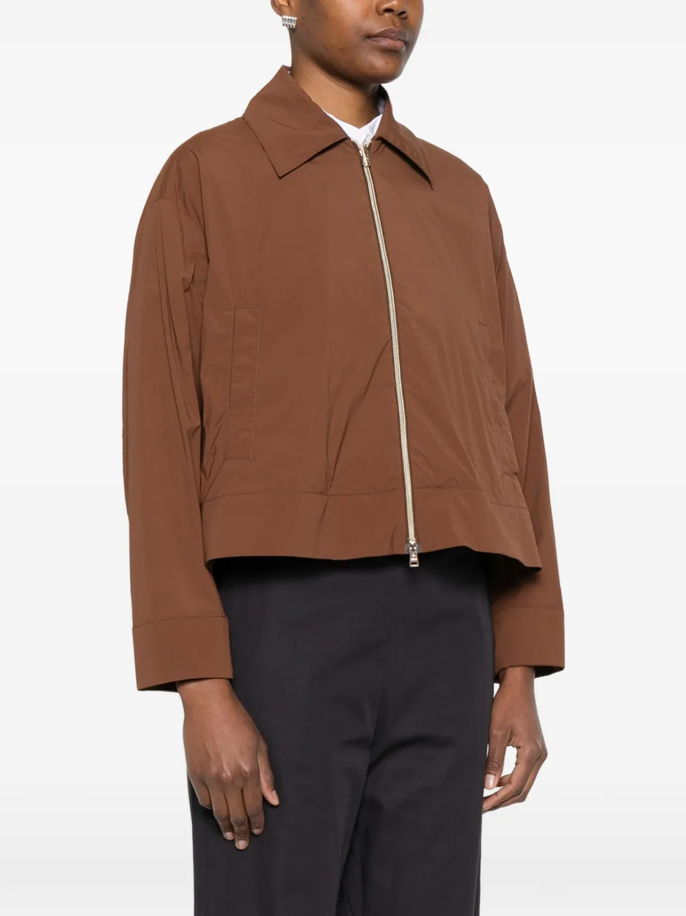  Herno Zip-up Jacket - Brown 