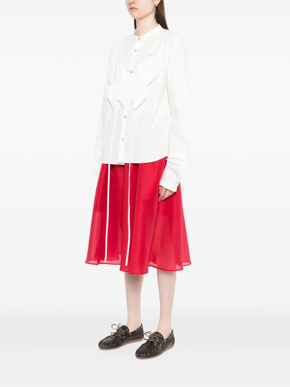  Ao Yes Butterfly Shirt - White 