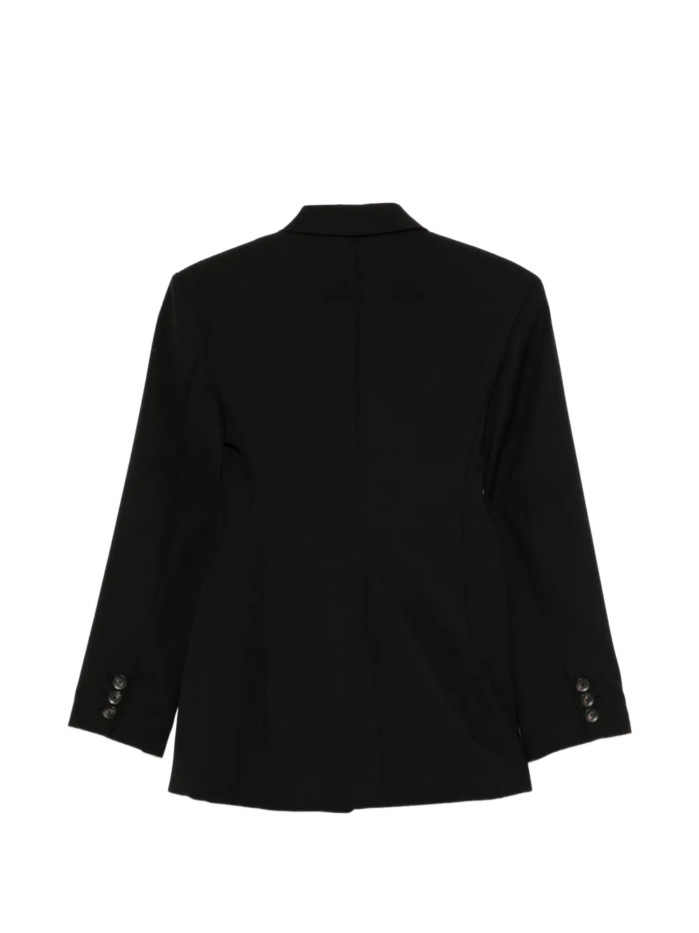  Wales Bonner Long-sleeve Buttoned Blazer - Black 