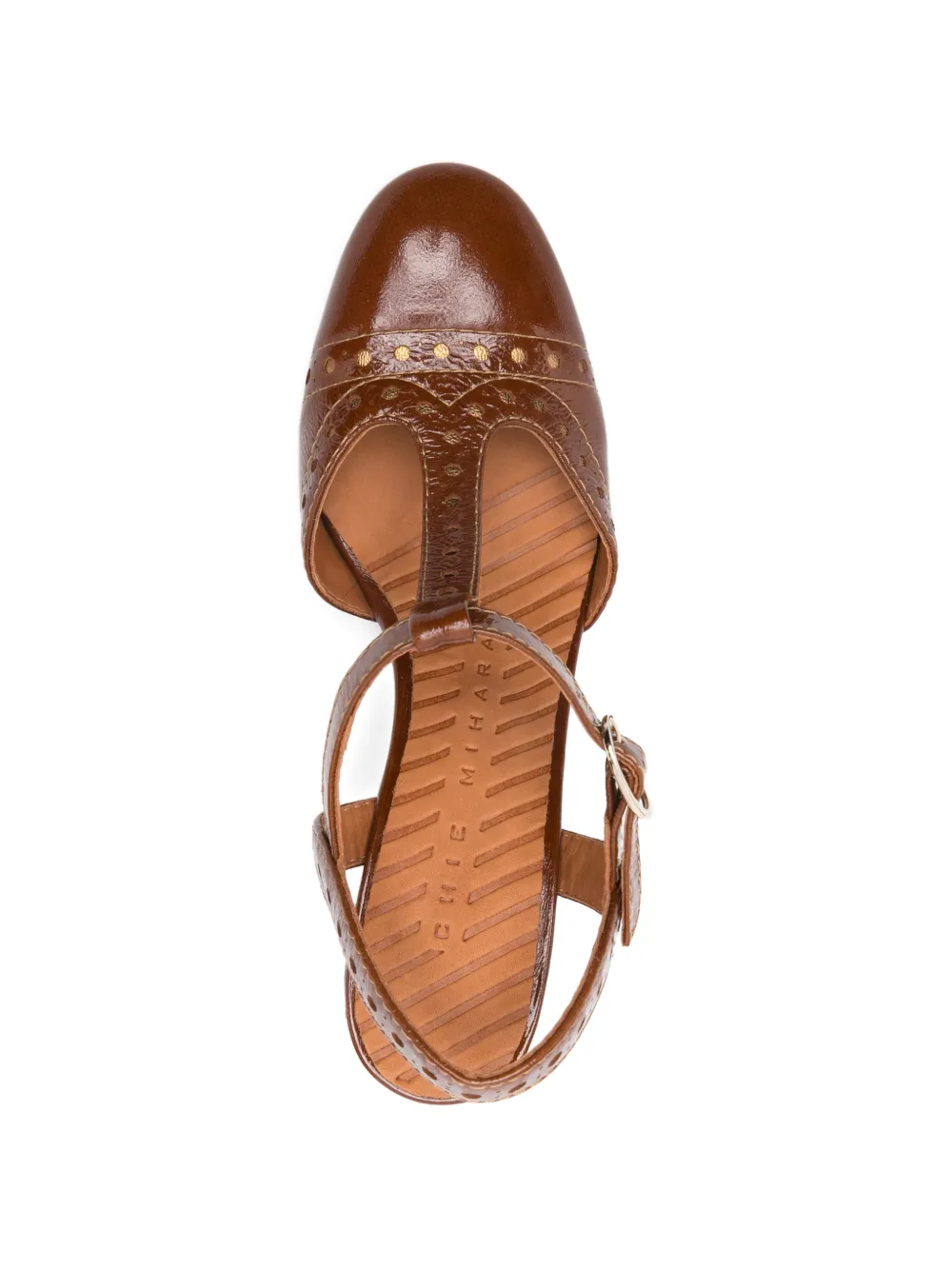 Chie Mihara Mira T-strap pumps Bruin