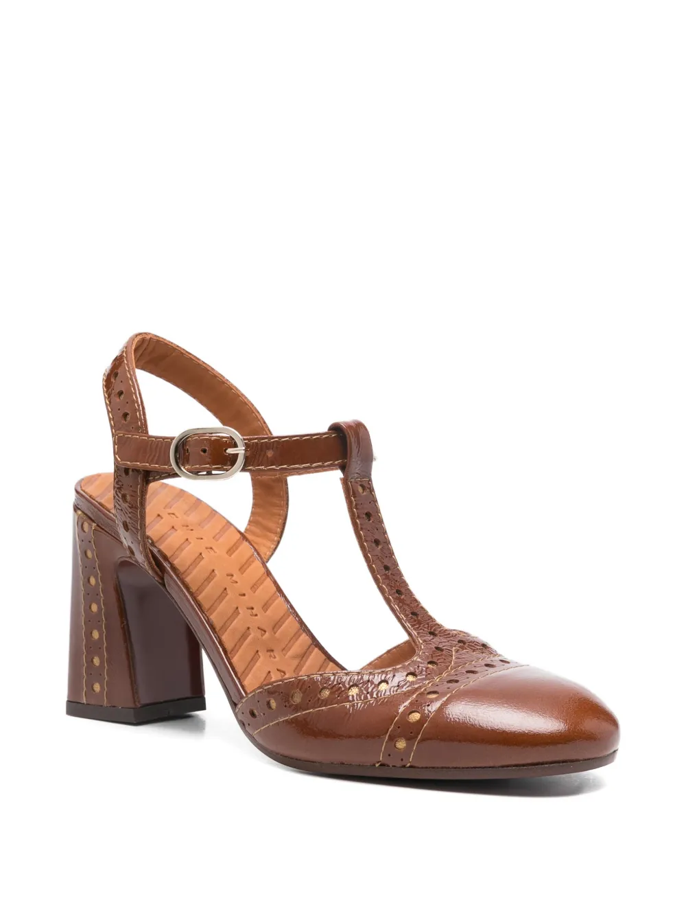 Chie Mihara Mira T-strap pumps Bruin