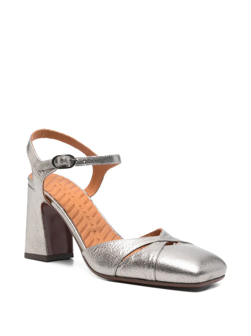 Chie Mihara Oidina ankle-strap pumps Zilver