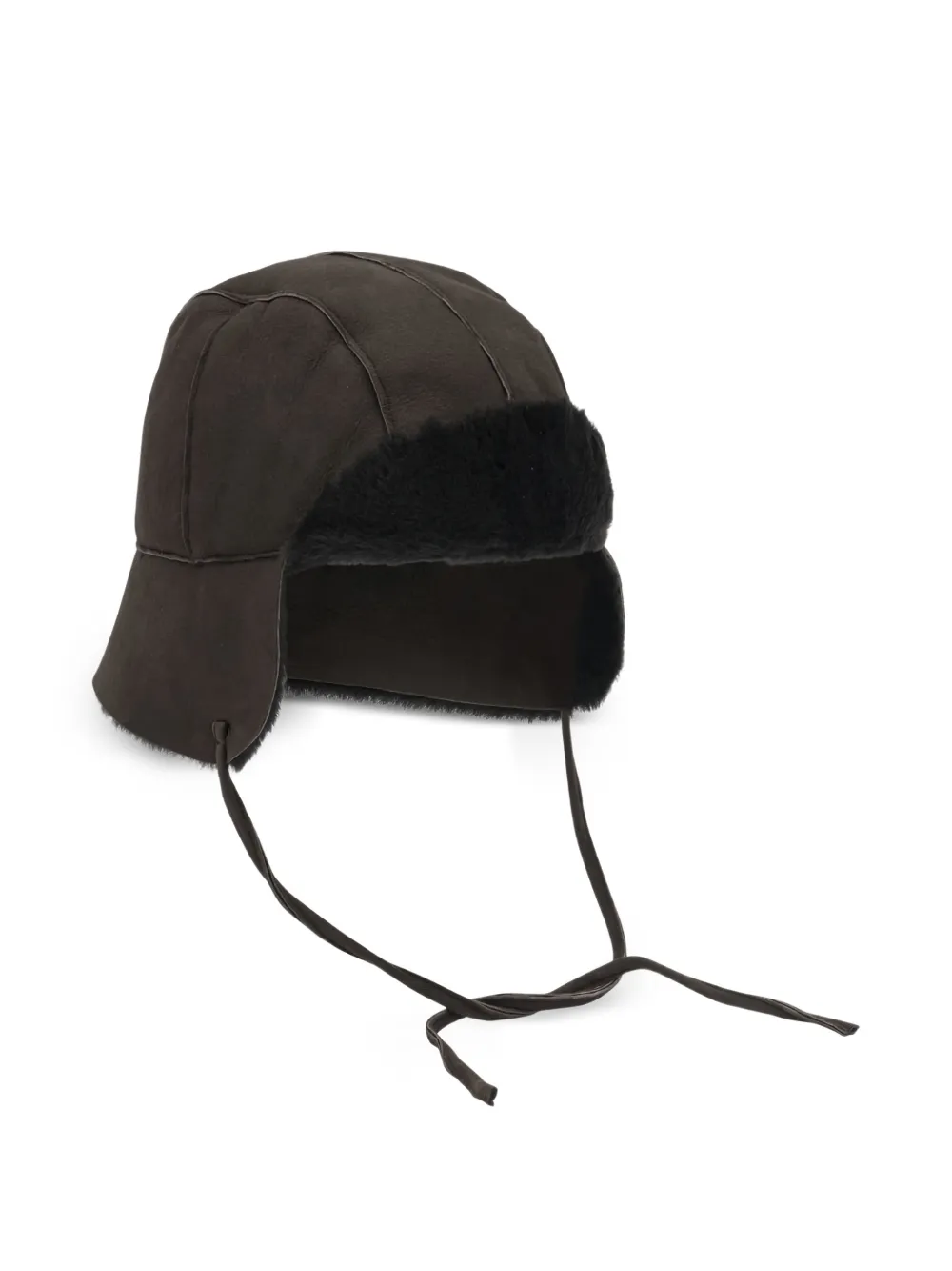  Auralee Earflap Brown Hat 