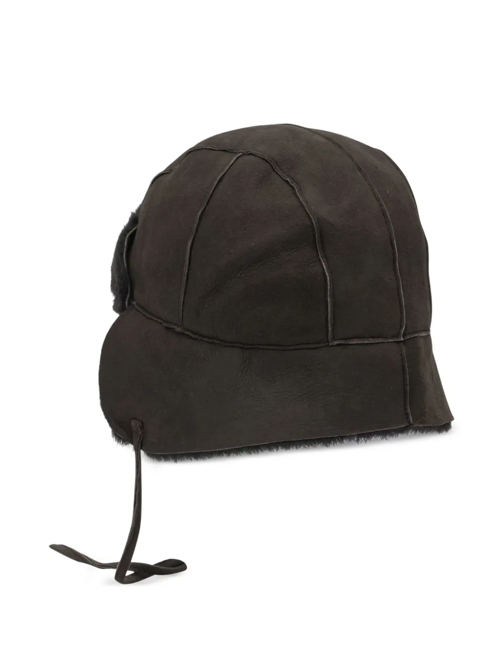  Auralee Earflap Brown Hat 