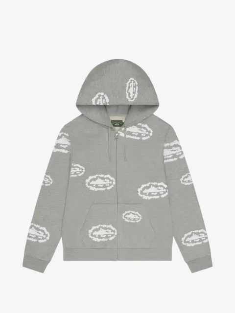 CORTEIZ hoodie con cierre en colaboración con Denim Tears