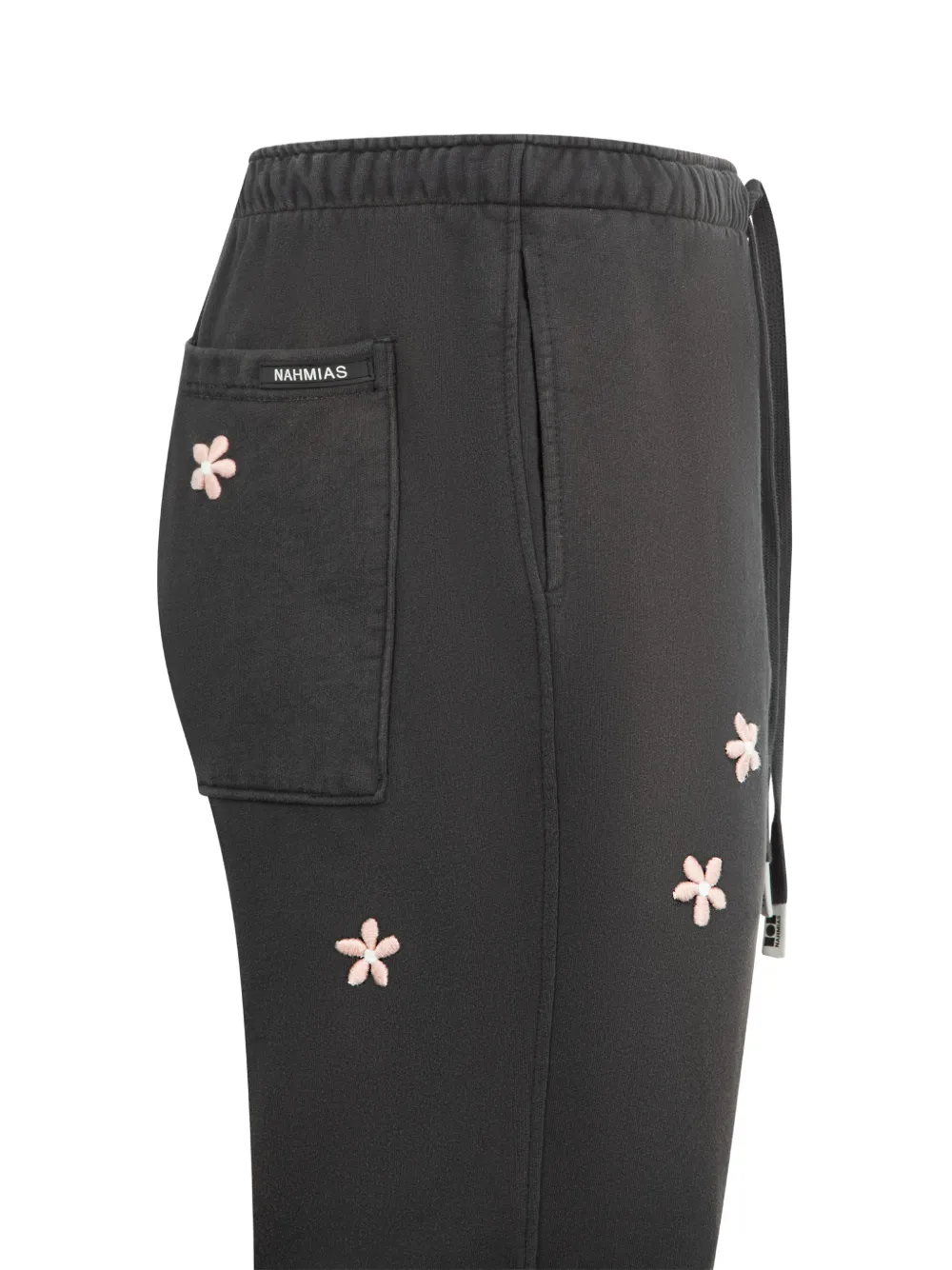  Nahmias Flower Gromes Wide-leg Trousers - Black 