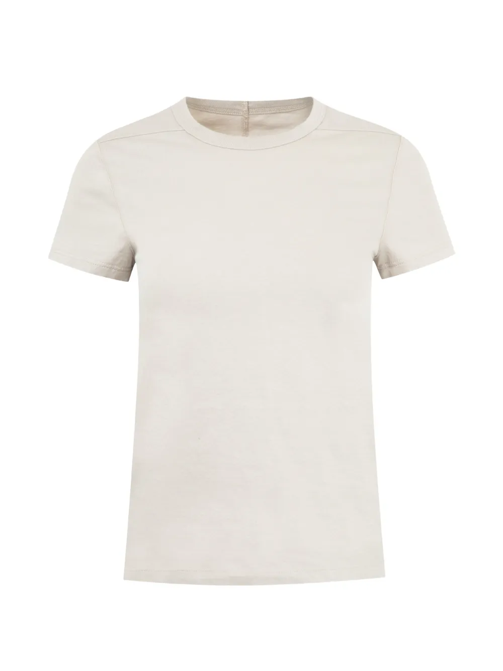 Rick Owens Cropped Level T-shirt - Toni neutri