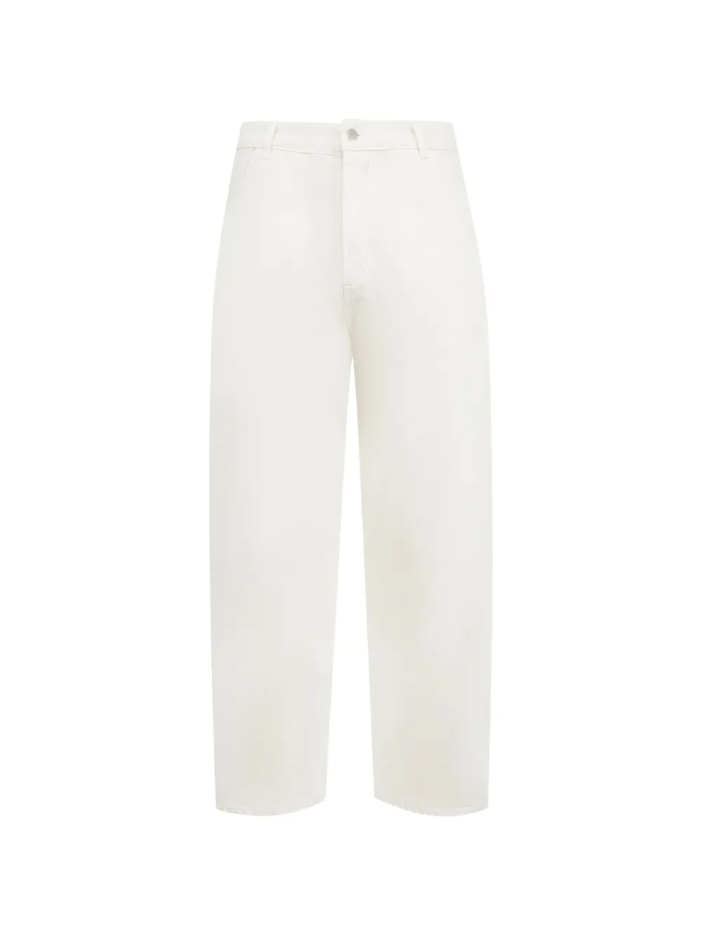 Studio Nicholson Jeans con applicazione logo - Bianco