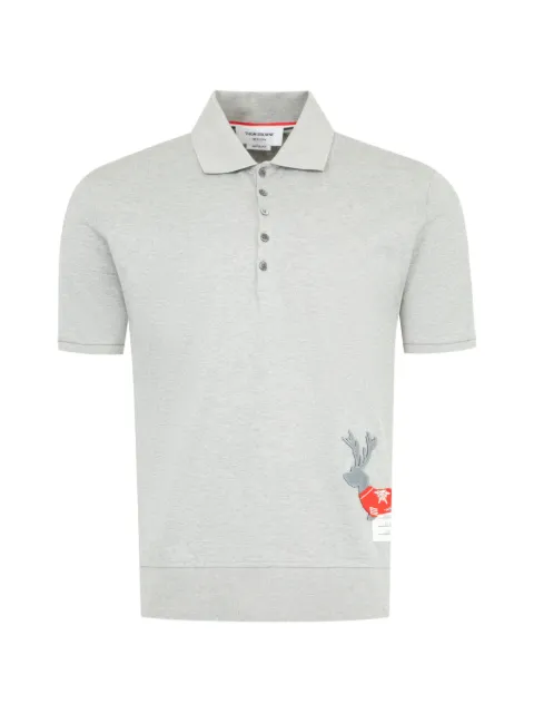 Thom Browne 驯鹿细节polo衫