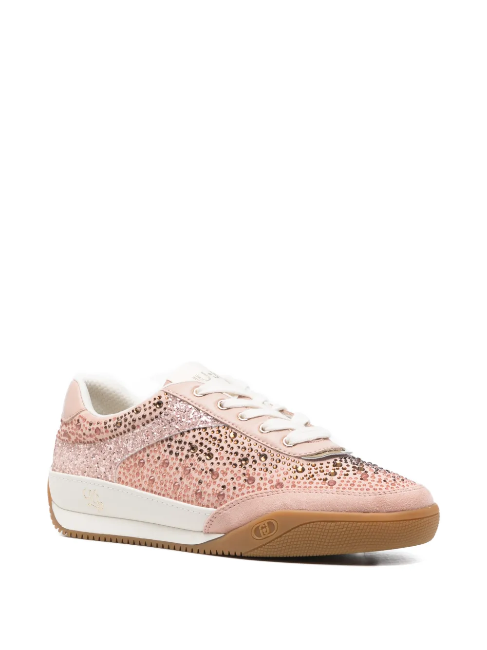 LIU JO Lewis studded sneakers Roze
