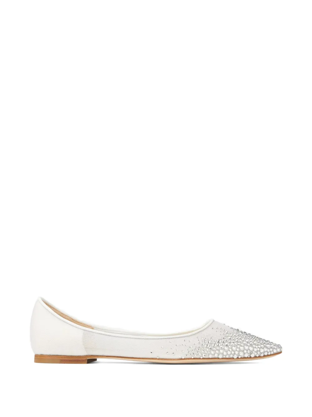Jimmy Choo Love ballet flat - White