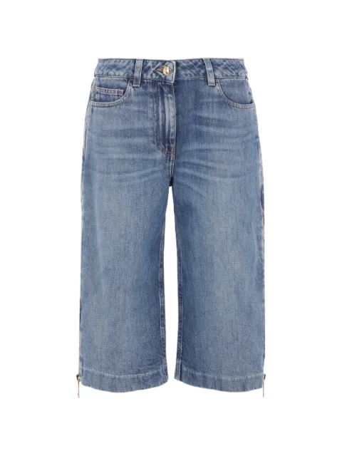 Elisabetta Franchi denim zip shorts