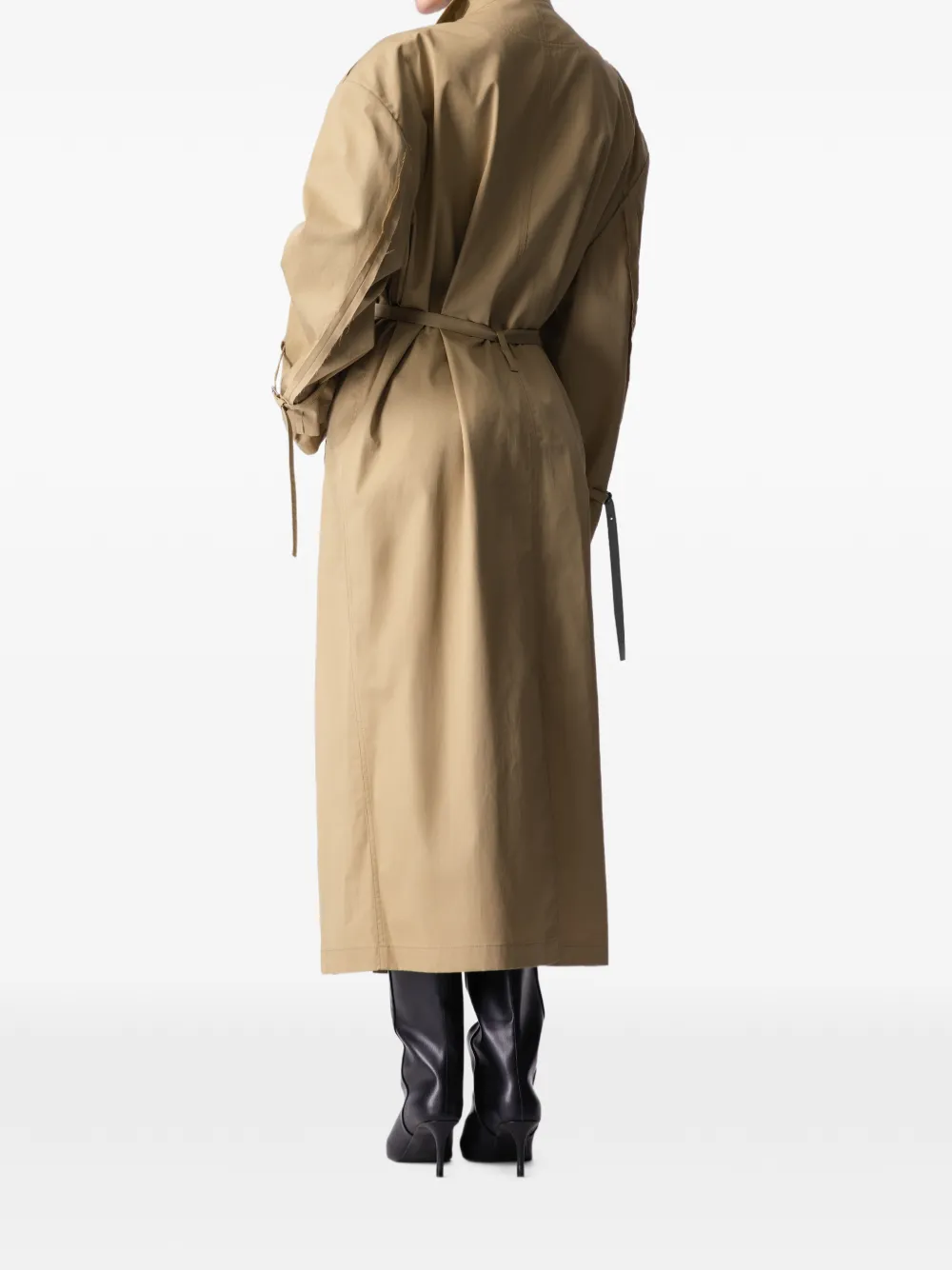  Article Ten Belted Trench Coat - Neutrals 