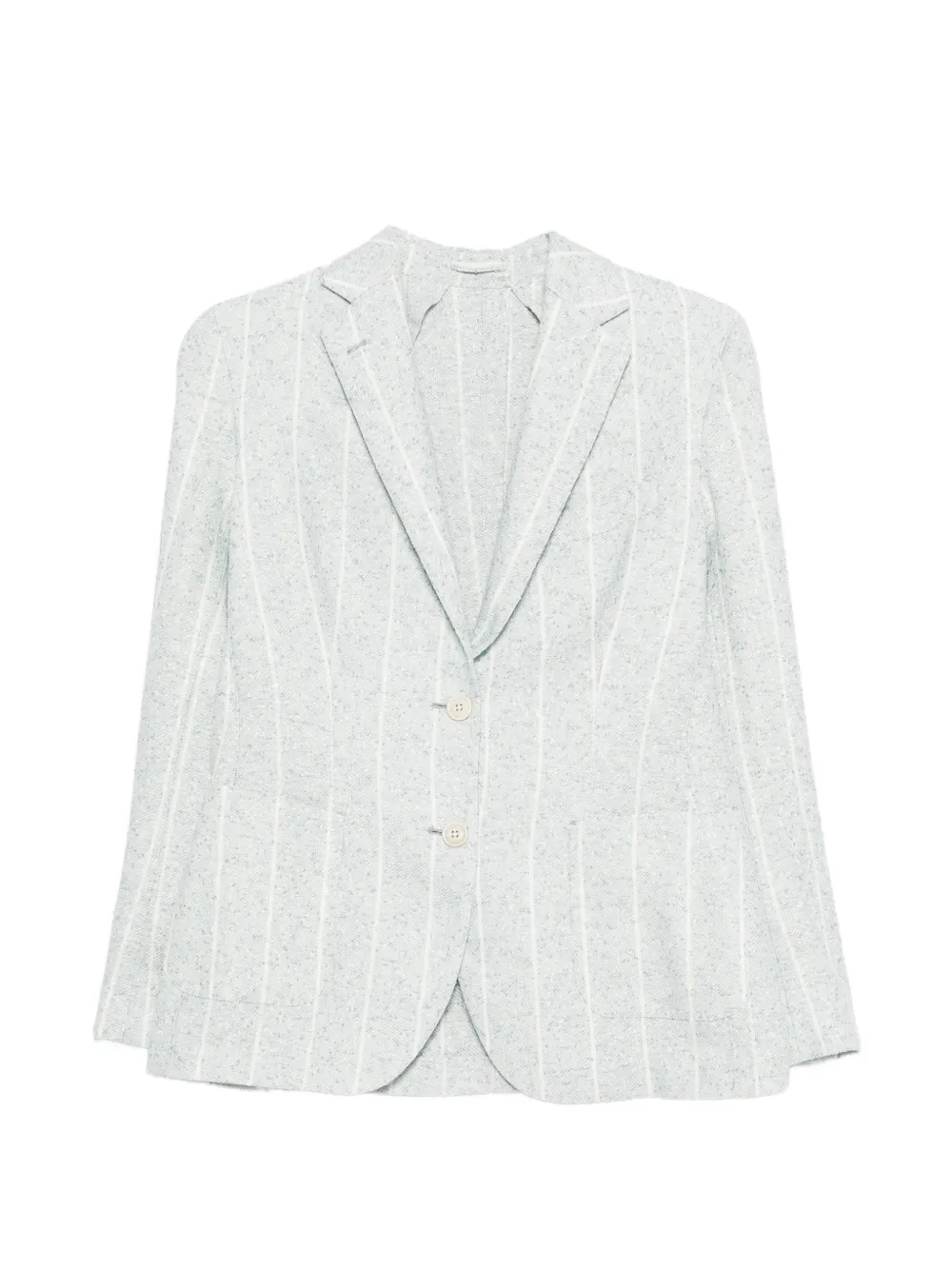 Eleventy striped blazer - Blu