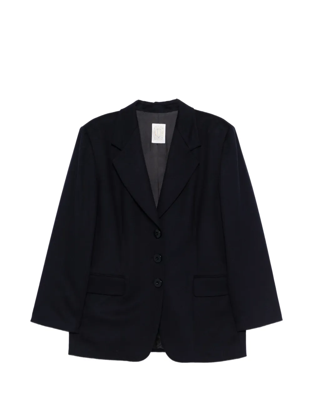 Gianfranco Ferré Pre-Owned Blazer con bottoni anni '80 - Blu