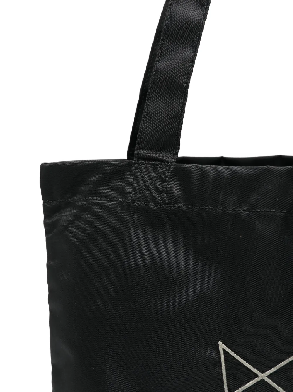 graphic shoulder bag