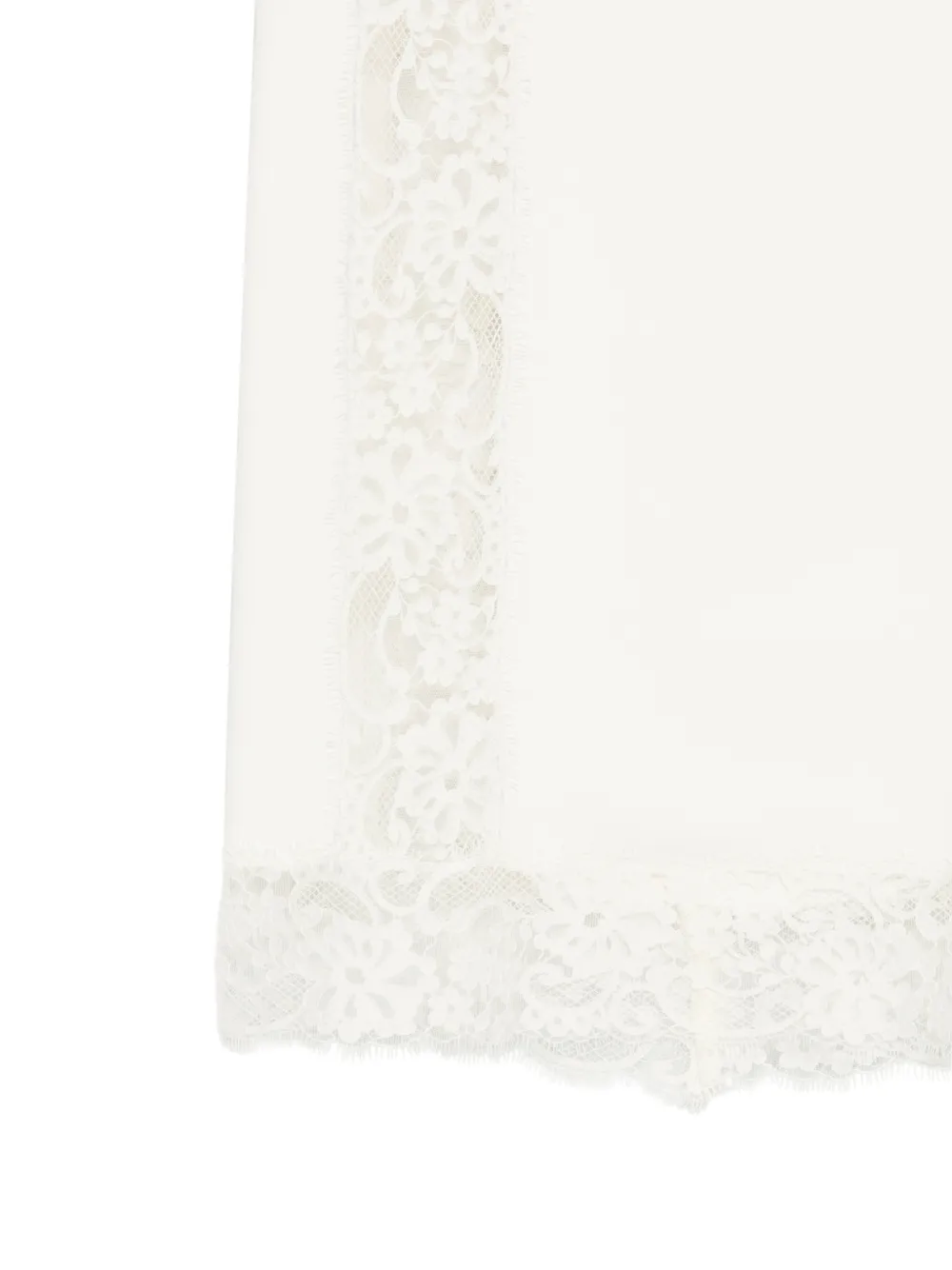 Elie Saab Midi-rok met kant Zwart