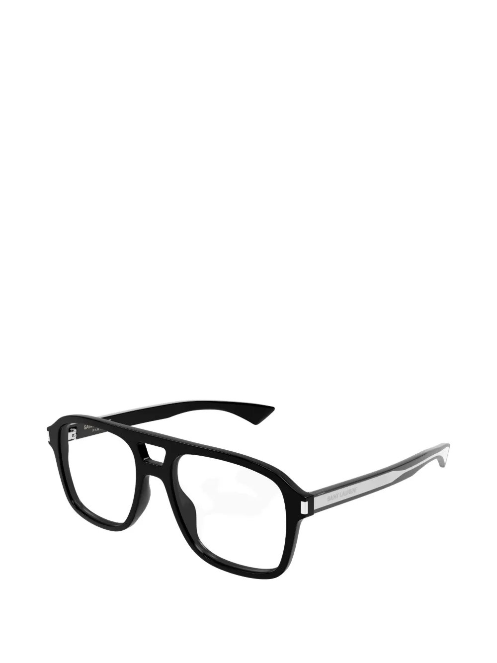 Saint Laurent Eyewear Bril met piloten montuur Zwart