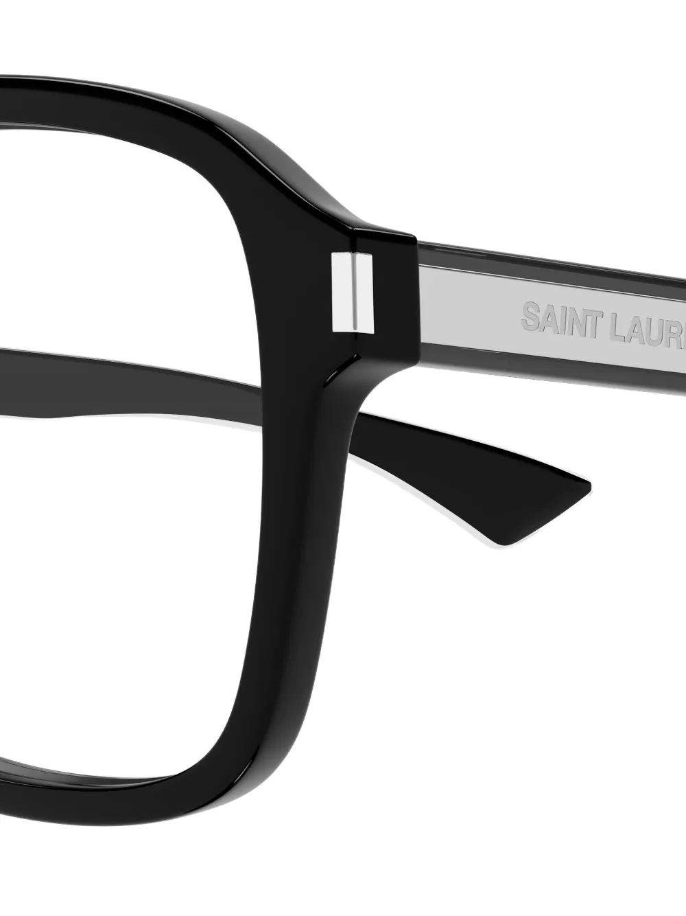 Saint Laurent Eyewear Bril met piloten montuur Zwart