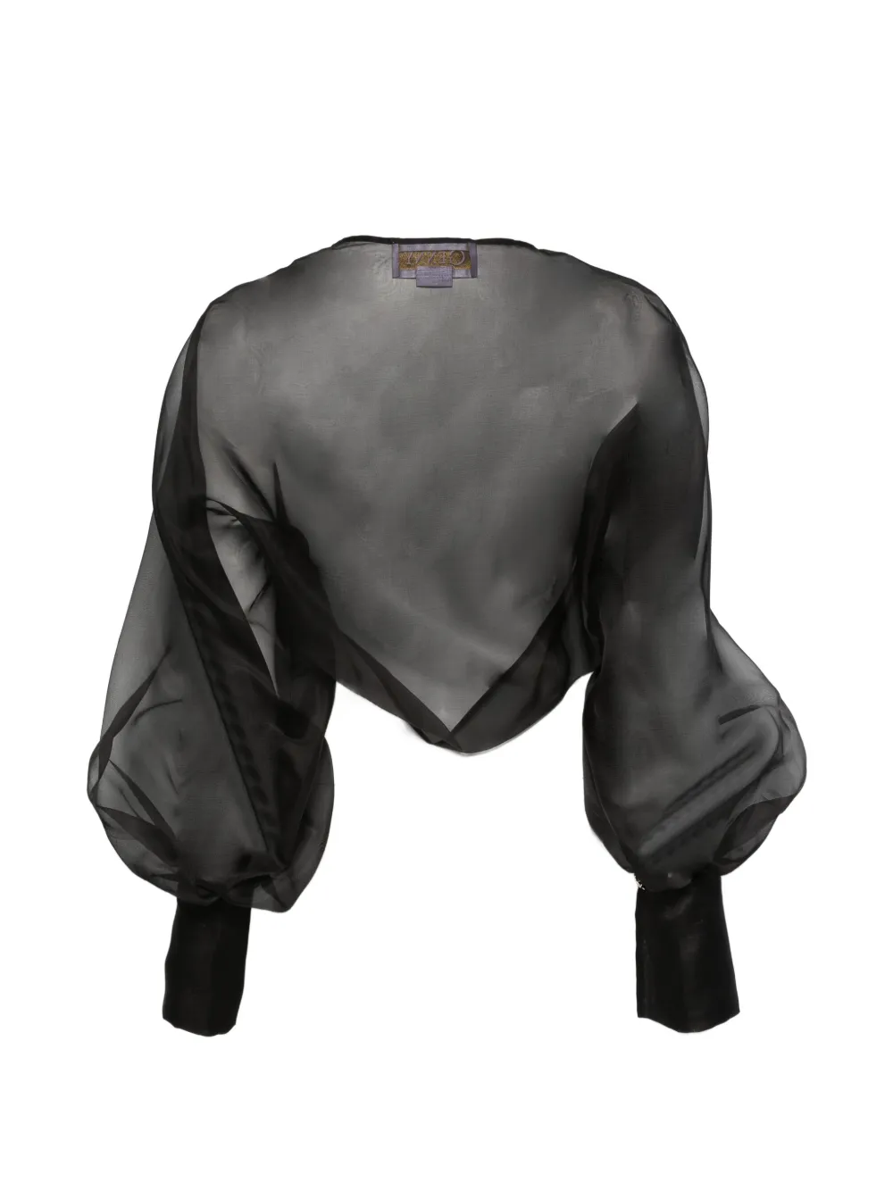 Genny Giacca con maniche a palloncino - Nero