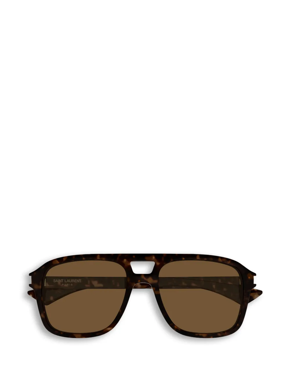 Saint Laurent Eyewear pilot-frame sunglasses - Marrone