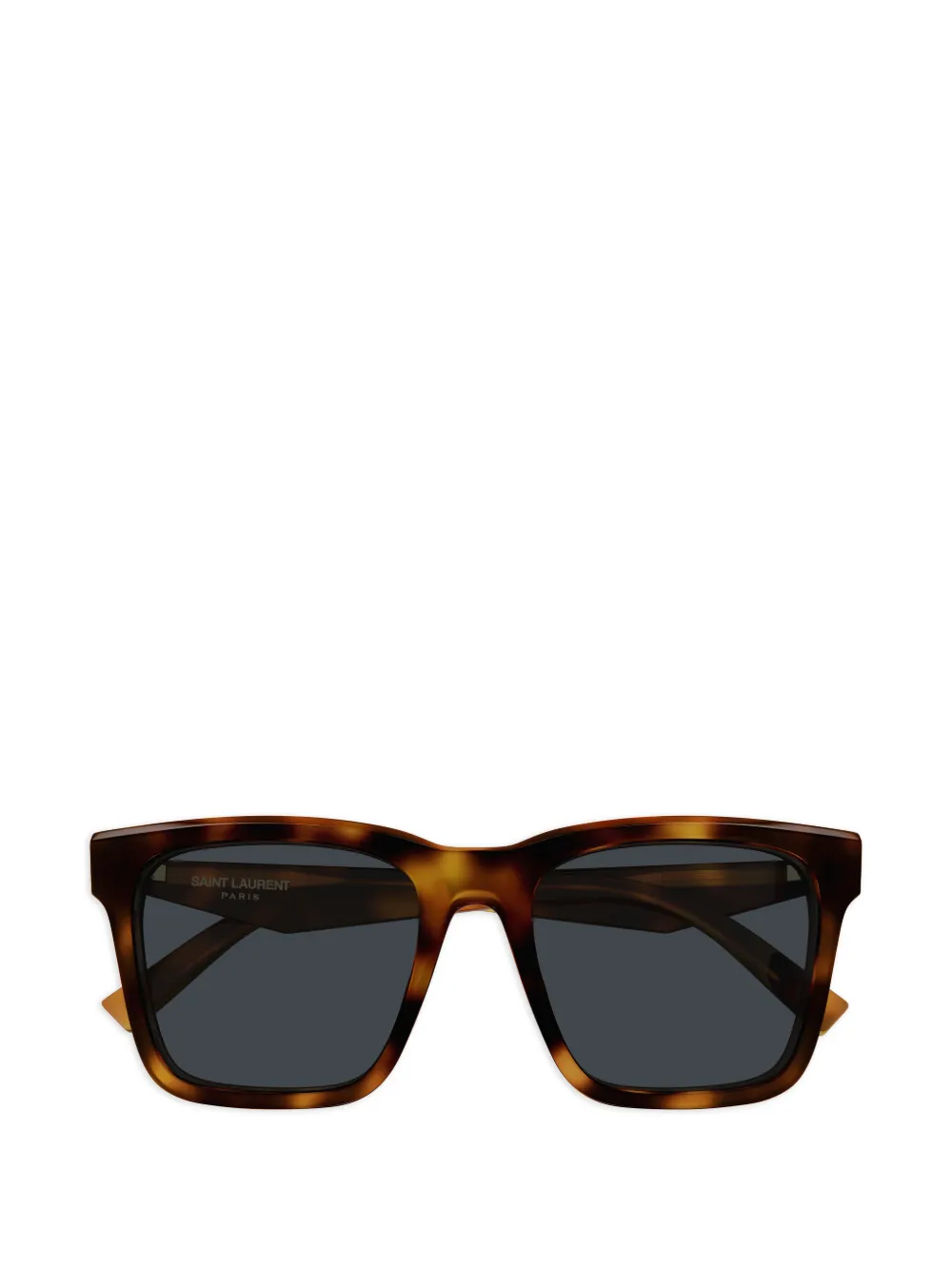 Saint Laurent Eyewear square-frame tortoiseshell sunglasses - Marrone