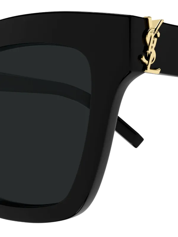Saint Laurent Eyewear スクエアフレーム サングラス | ブラック