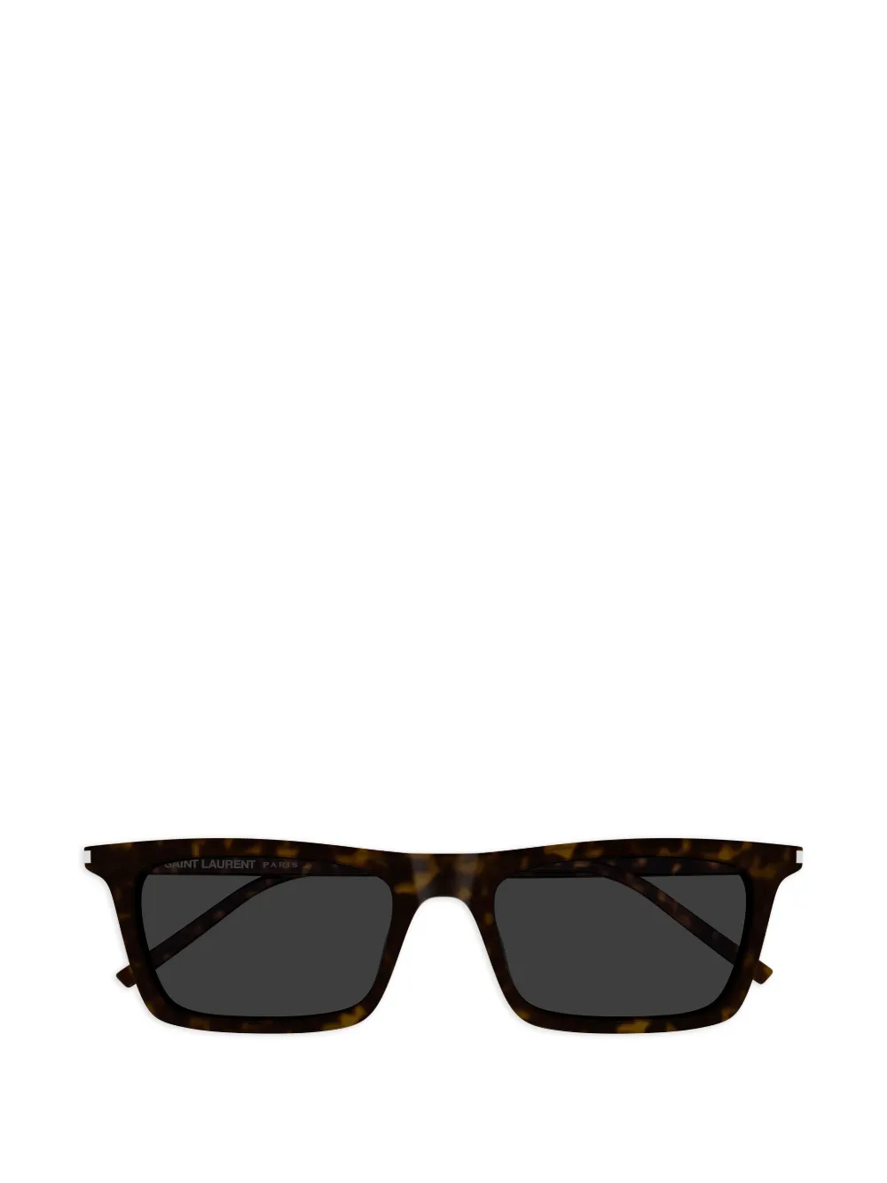 Saint Laurent Eyewear rectangle-frame sunglasses - Marrone