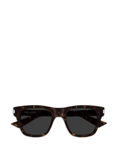 Saint Laurent Eyewear square-frame tortoiseshell sunglasses