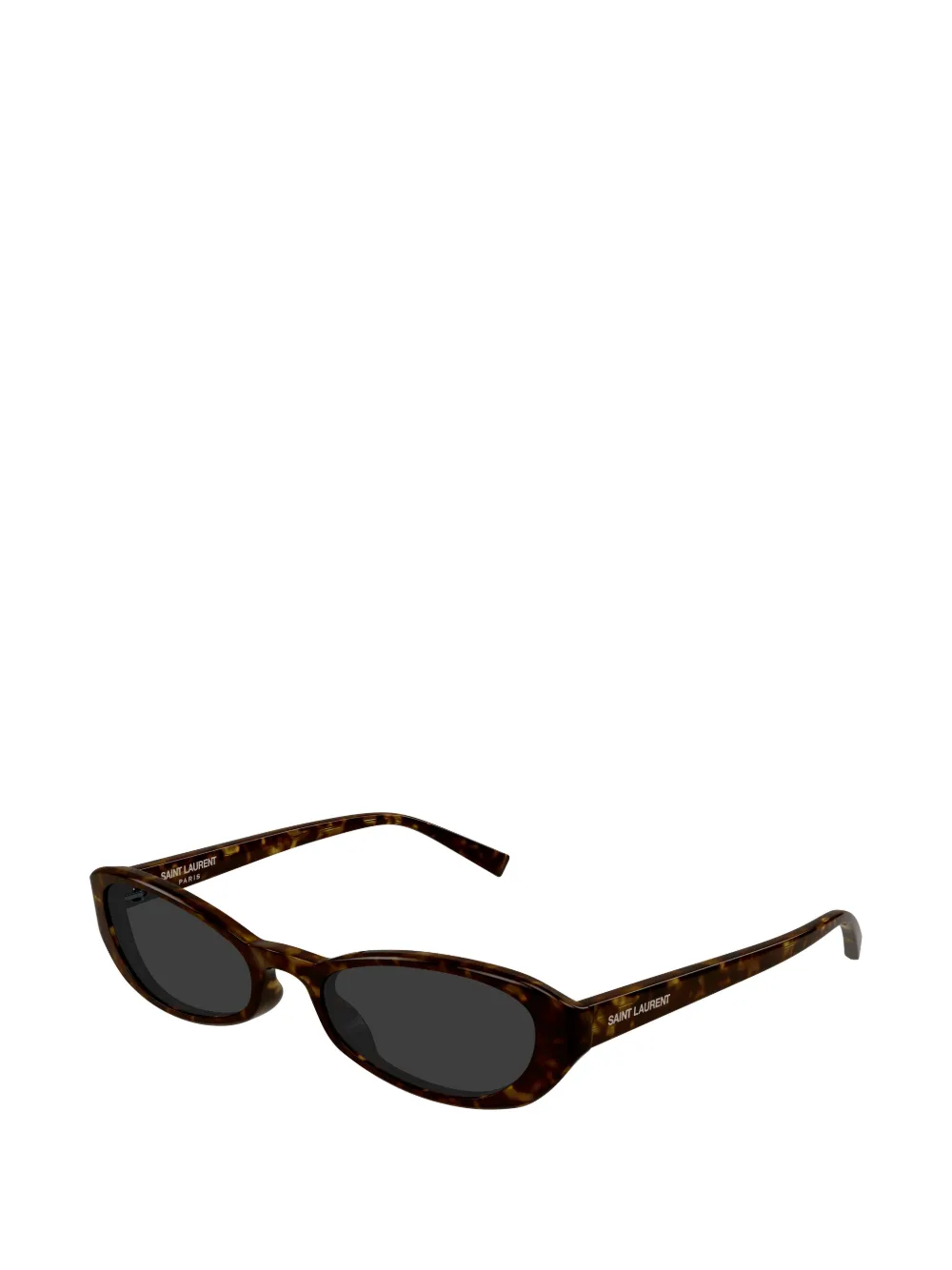 Saint Laurent Eyewear oval-frame Sunglasses | Brown | FARFETCH from Saint Laurent