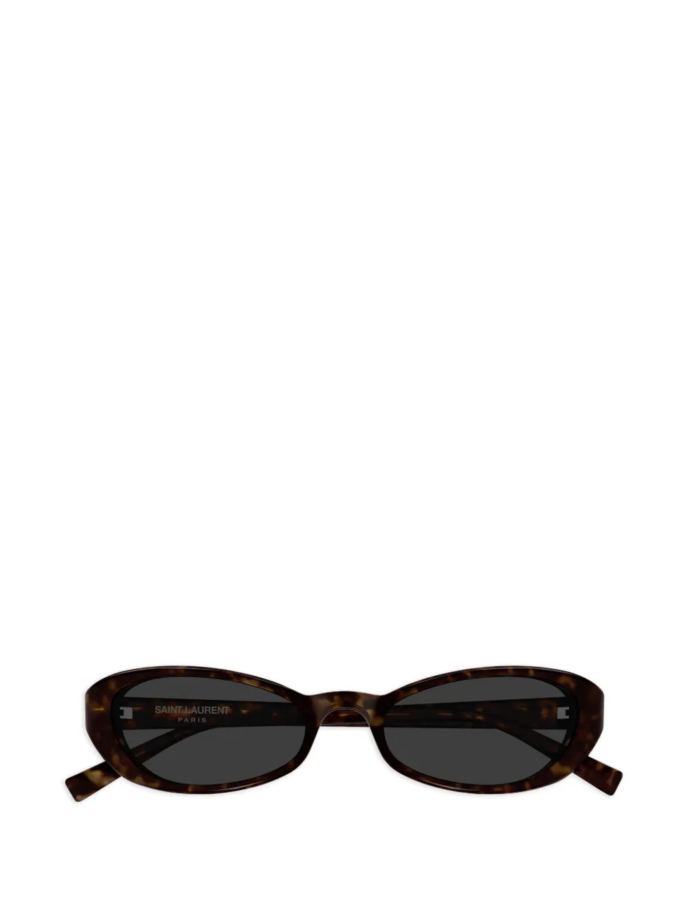 Saint Laurent Eyewear oval-frame sunglasses - Marrone