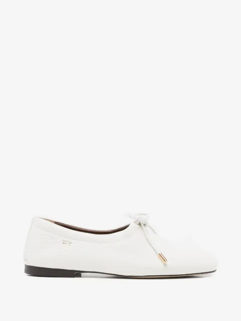 Wales Bonner textured tie slippers