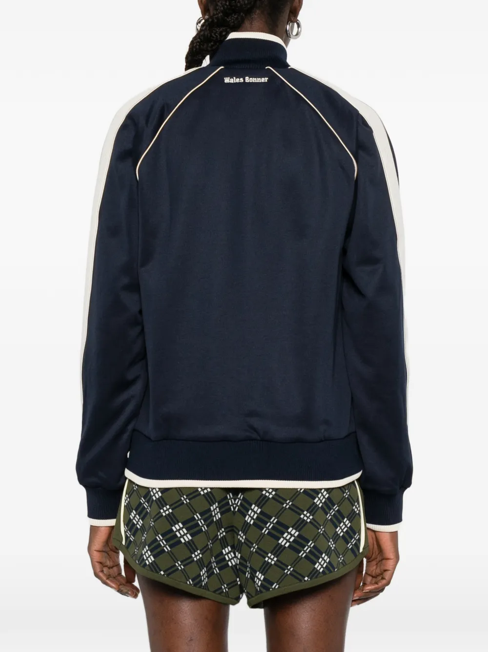 Wales Bonner Motion sweater met rits Blauw