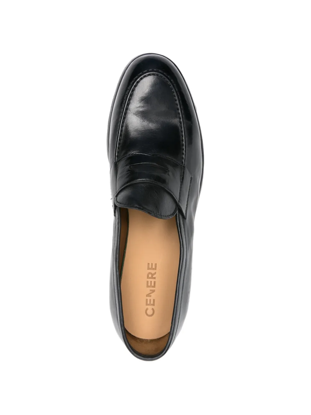 Cenere GB Penny loafers Zwart
