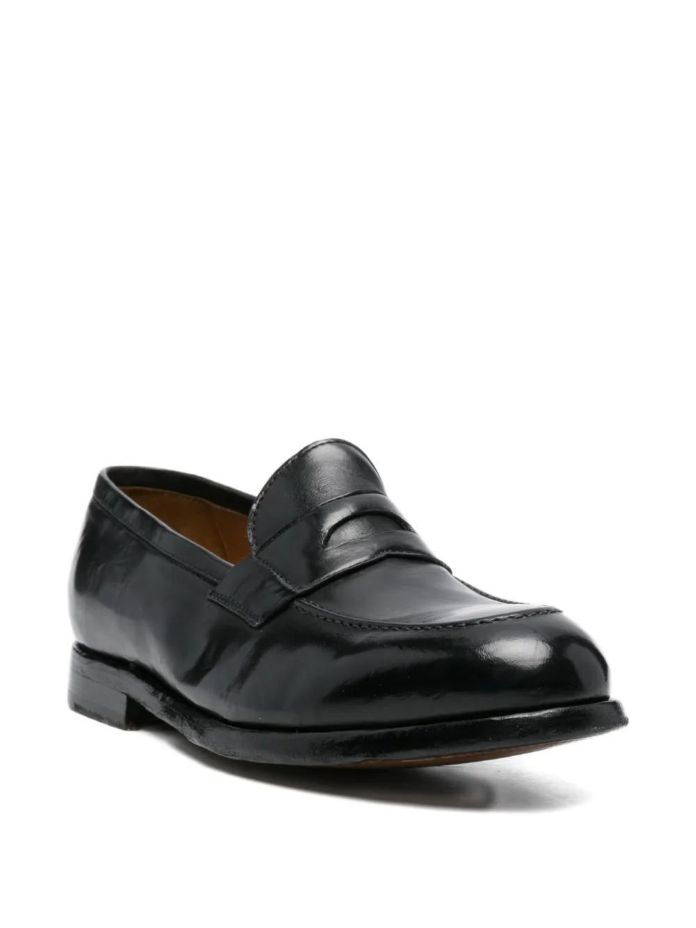 Cenere GB Penny loafers Zwart