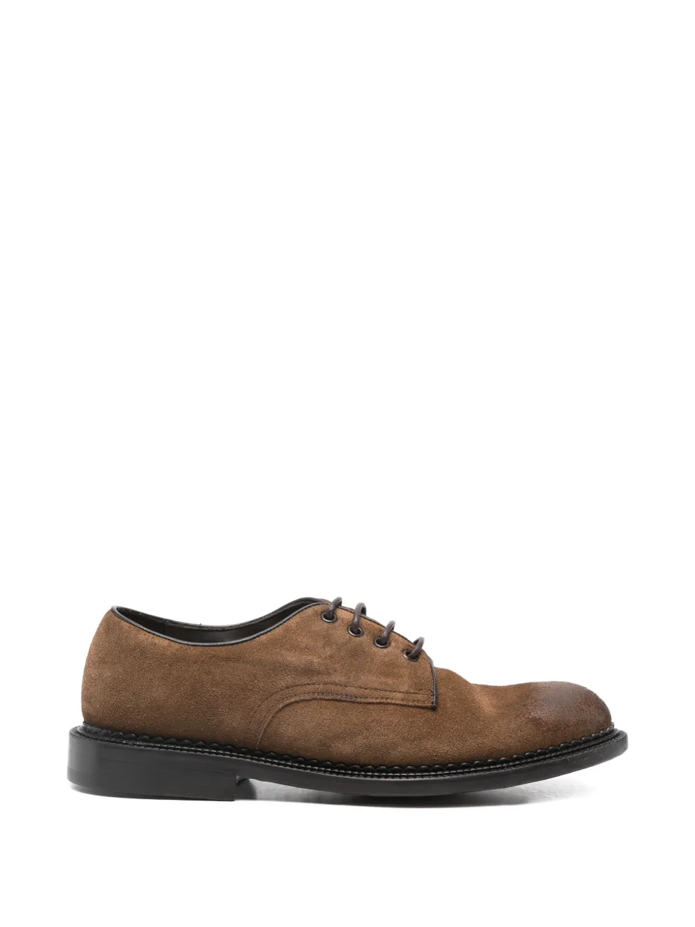 Cenere GB lace-up derby shoes - Marrone