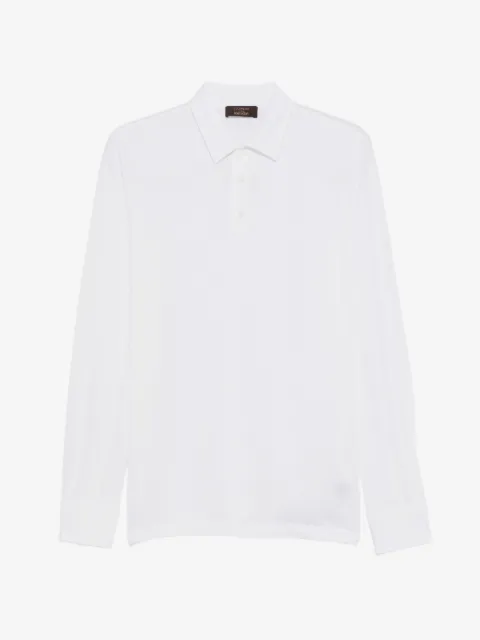 Zanone playera tipo polo manga larga