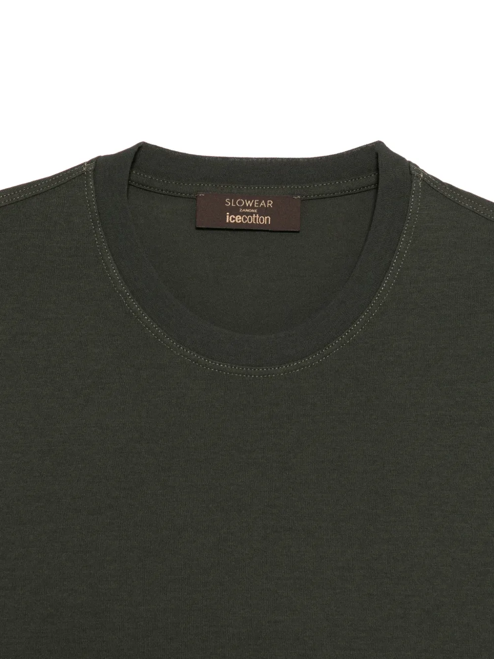  Zanone Long Sleeve Top - Green 