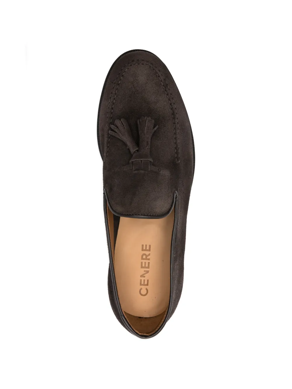Cenere GB Loafers met kwastje Bruin