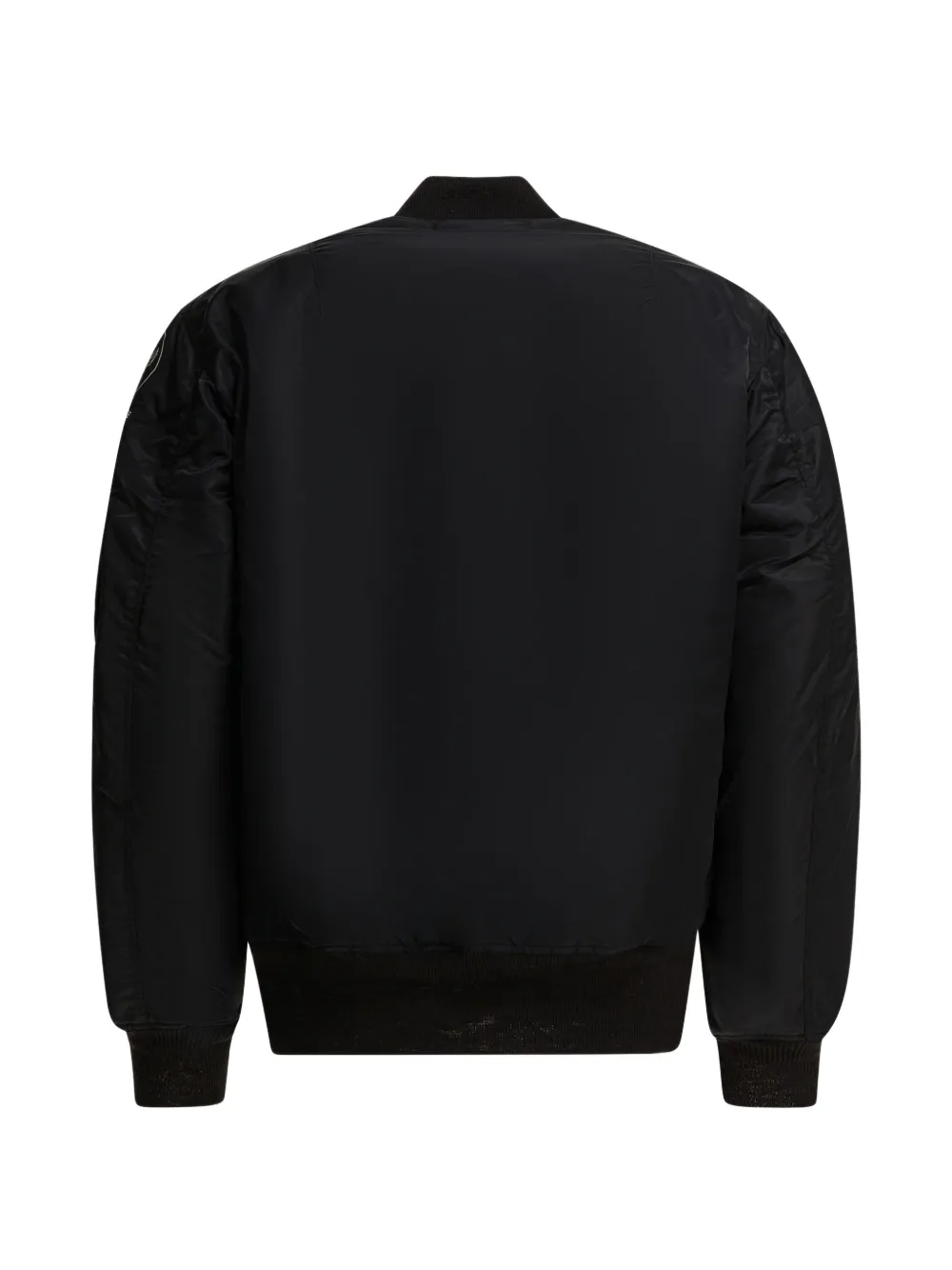 Patched Bomber Coat