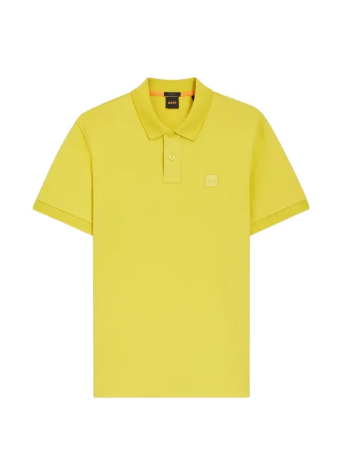 BOSS playera tipo polo con parche del logo