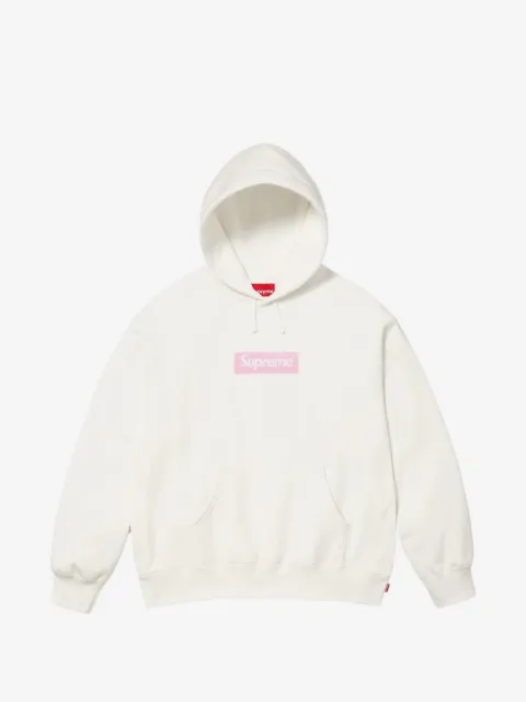 Supreme 박스 로고 후드티