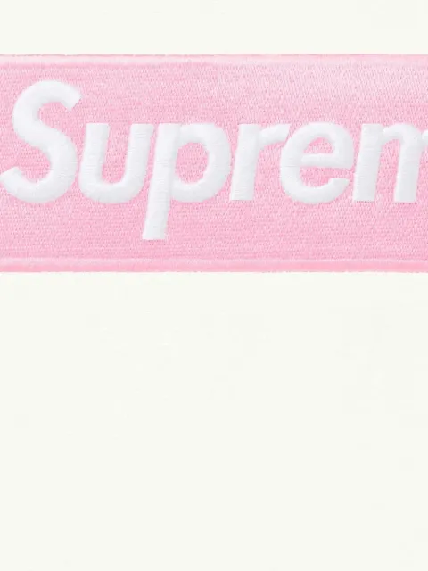 Supreme 박스 로고 후드티