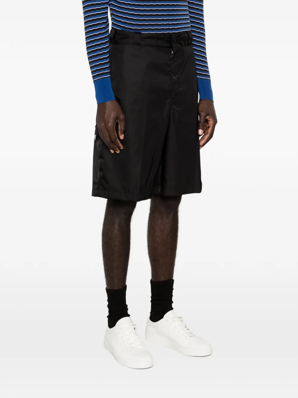  Prada Re-nylon Shorts - Black 