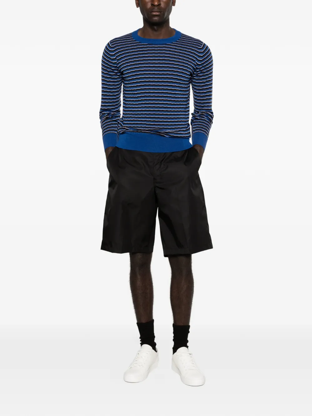  Prada Re-nylon Shorts - Black 