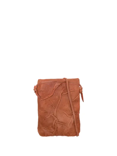 SOMMET Paloma knotted leather cross body bag 