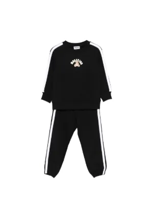 Moschino Kids ストライプ トラックスーツ | ブラック | FARFETCH JP