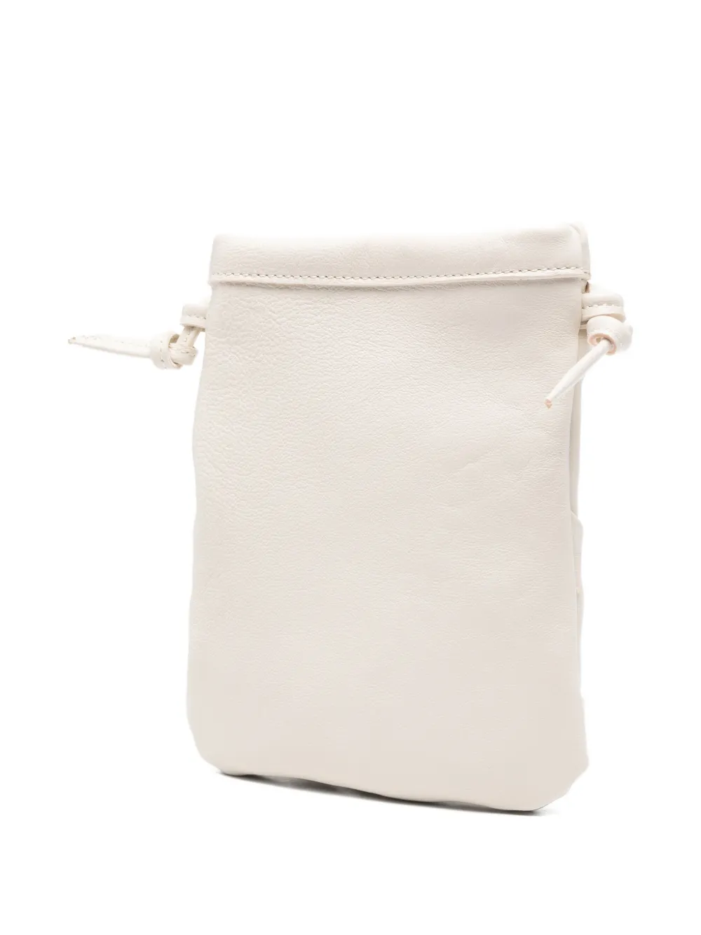 Sommet Mini Paloma Plum Draped Satchel Cross Body Bag - Neutrals 