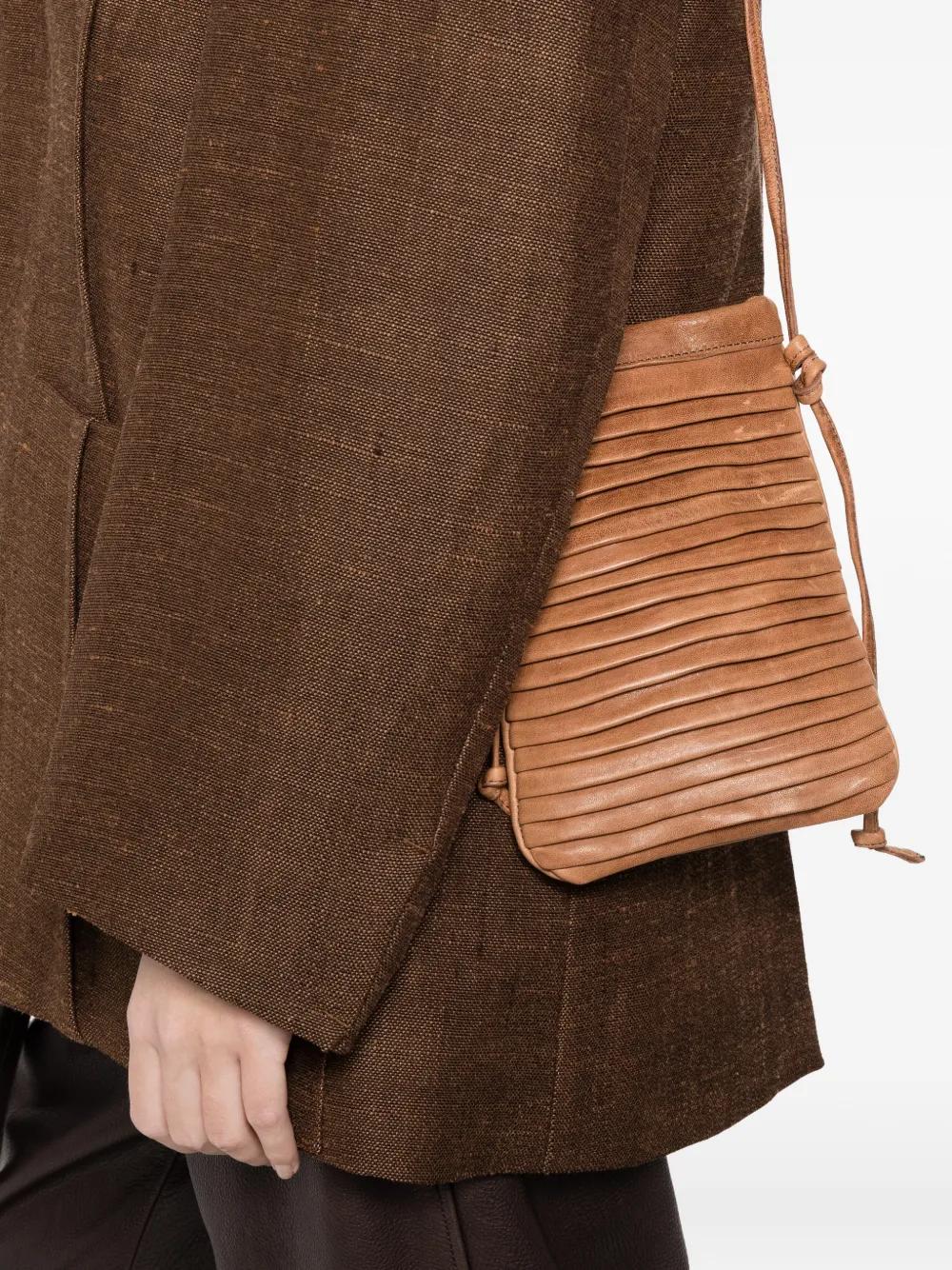 Paloma Pleated Cross Body Bag