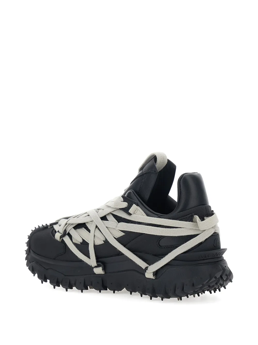 Moncler + Rick Owens Trailgrip Megalace sneakers Zwart
